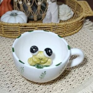 قورباغه ای فنجون لته خوری ساده